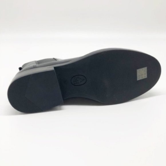 ASH Wino Black Leather Studded Chelsea Boot 37 - Picture 8 of 8